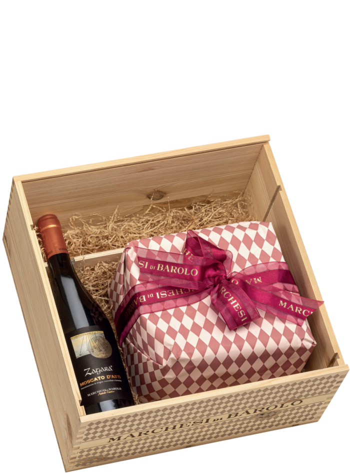 Dolce Natale Zagara Moscato d'Asti DOCG e Panettone Fiasconaro Dolce Natale Zagara Moscato d'Asti DOCG e Panettone Fiasconaro