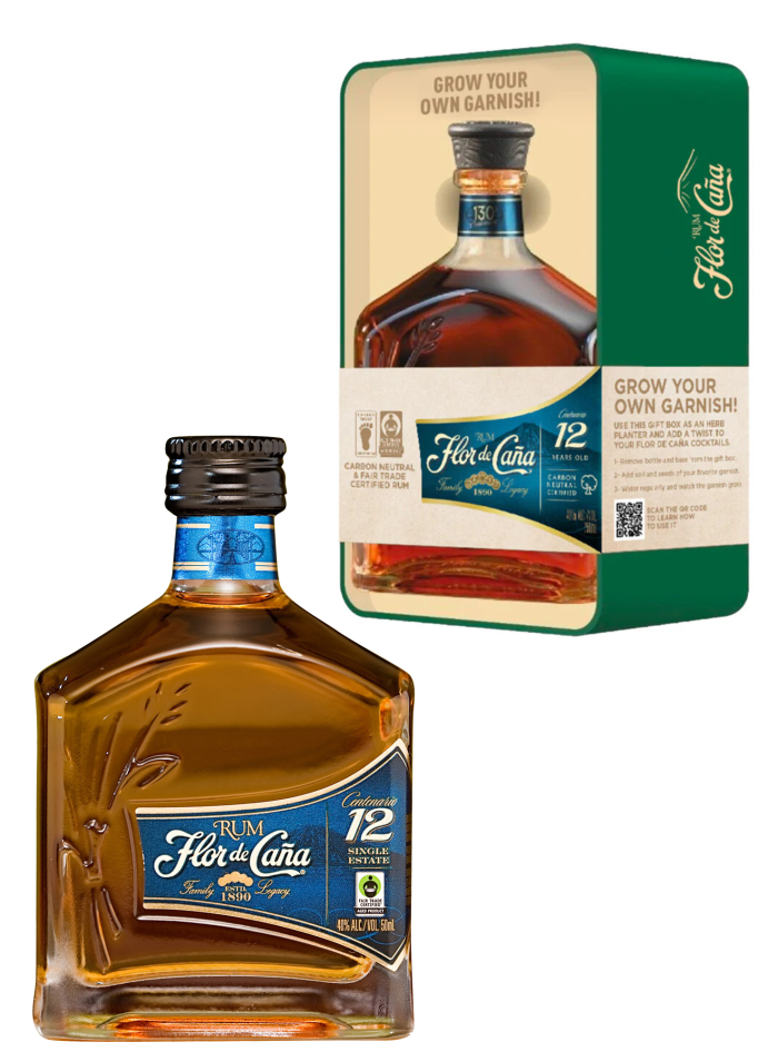 FLOR DE CANA CENTEN. 12Y GIFT PACK FLOR DE CANA CENTEN. 12Y GIFT PACK