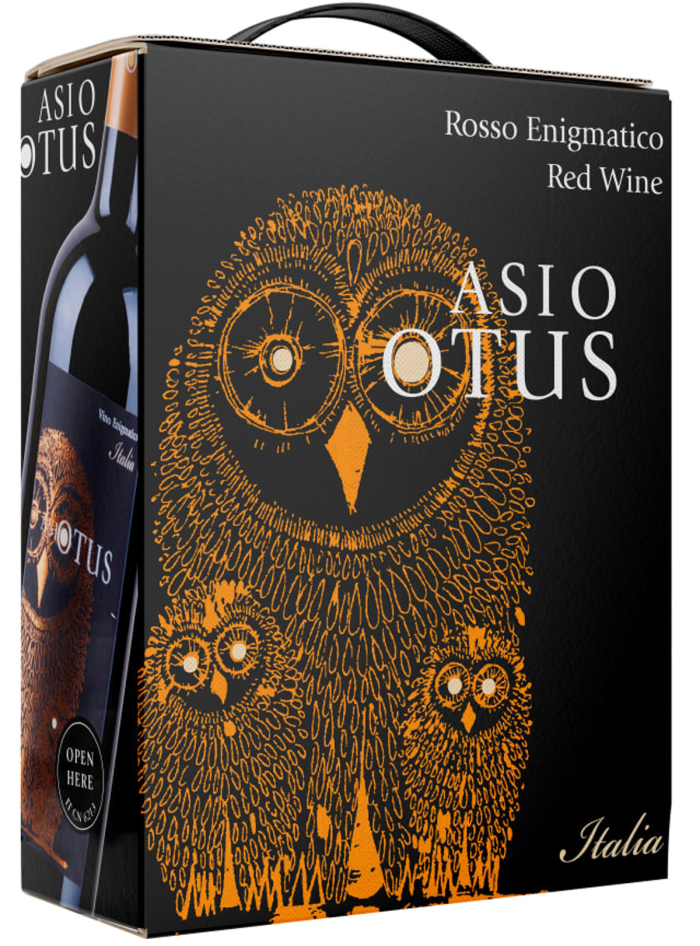 Asio otus Rosso Enigmatico Bag in Box Asio otus Rosso Enigmatico Bag in Box