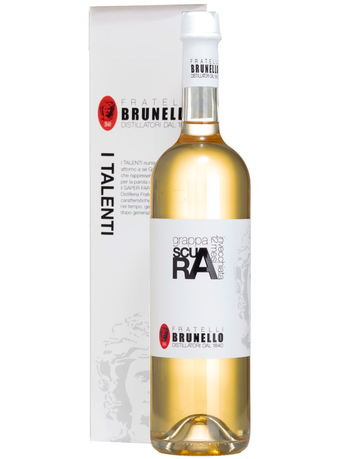 Grappa Scura 12 Mesi Astucciata Fr. Brunello Grappa Scura 12 Mesi Astucciata Fr. Brunello