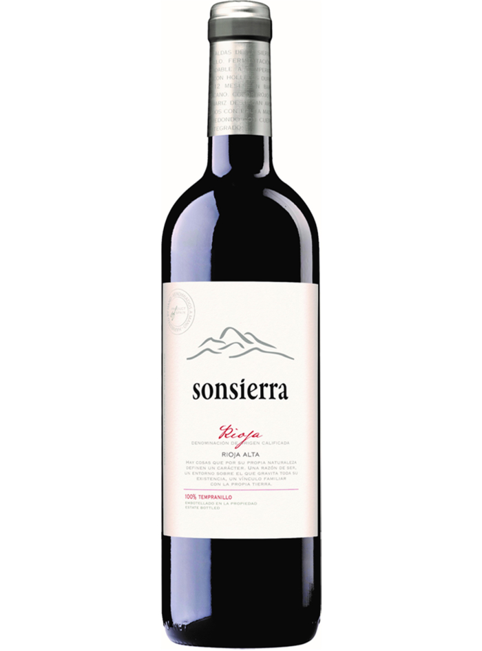 Crianza Tempranillo Roja Bodegas Sonsier Crianza Tempranillo Roja Bodegas Sonsier