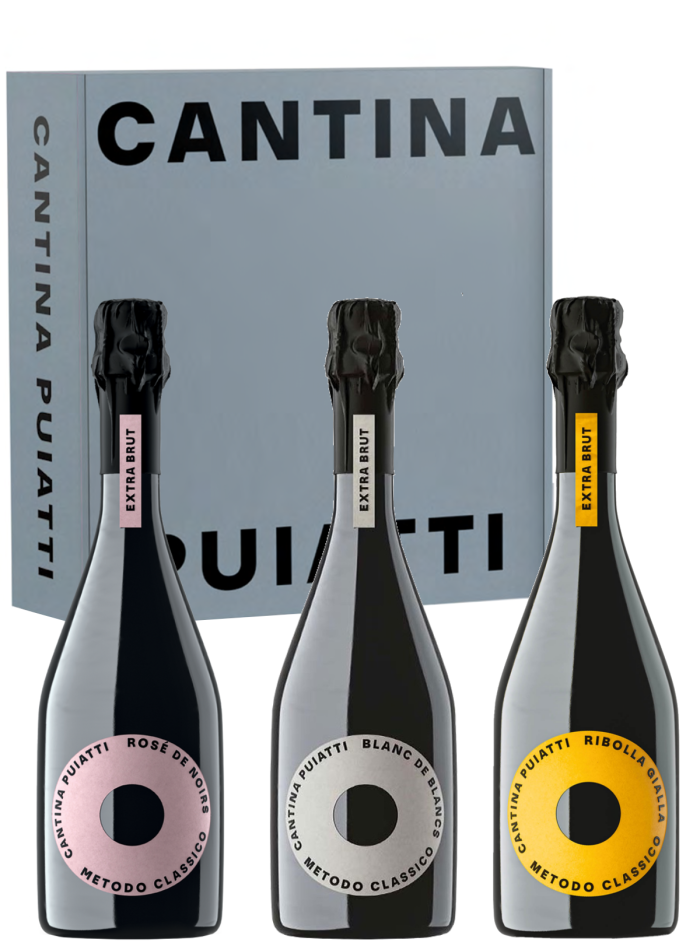 METODO CLASSICO COLLECTION 3BT BLANC+ROSE+RIBOLLA METODO CLASSICO COLLECTION 3BT BLANC+ROSE+RIBOLLA