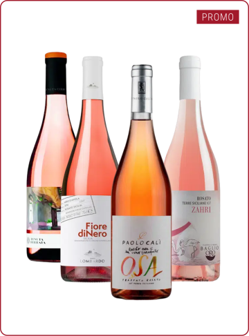 Pacchetto degustazione Vini Rosati Siciliani
