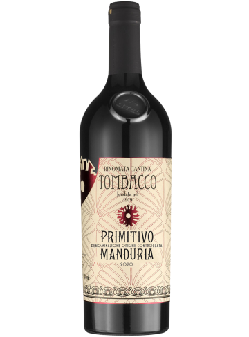 PRIMITIVO DOC MANDURIA 2024 CL75 TOMBACCO