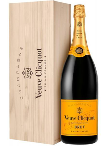 Champagne Veuve Cliq. Yellow lab. 3lt