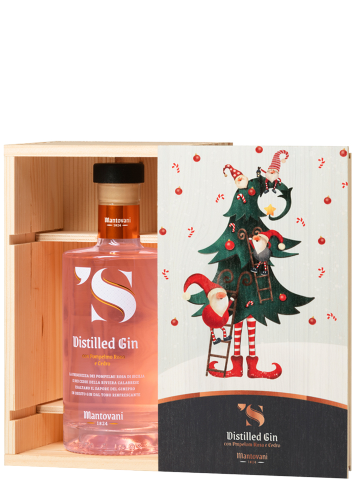 COFANETTO NATALE DISTILLED GIN MANTOVANI