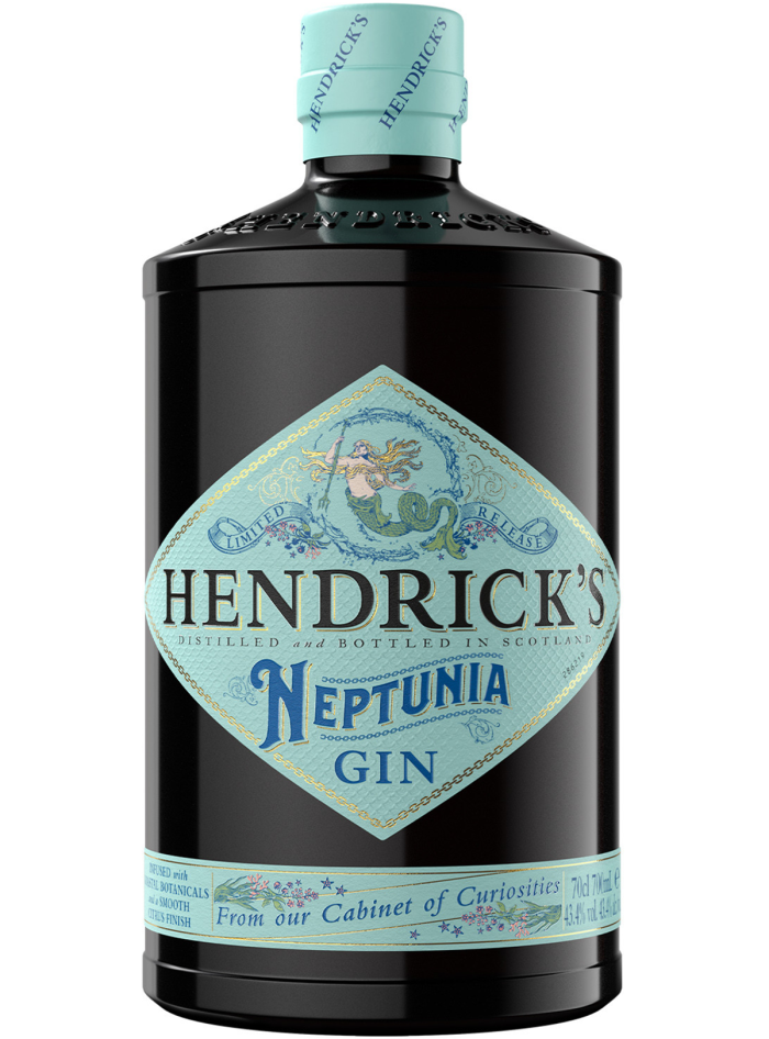 GIN HENDRICKS NEPTUNIA 70CL VELIER