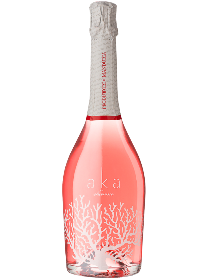 AKA CHARME ROSATO SPUM.75CL 2023 PROD.DI MANDURIA AKA CHARME ROSATO SPUM.75CL 2023 PROD.DI MANDURIA