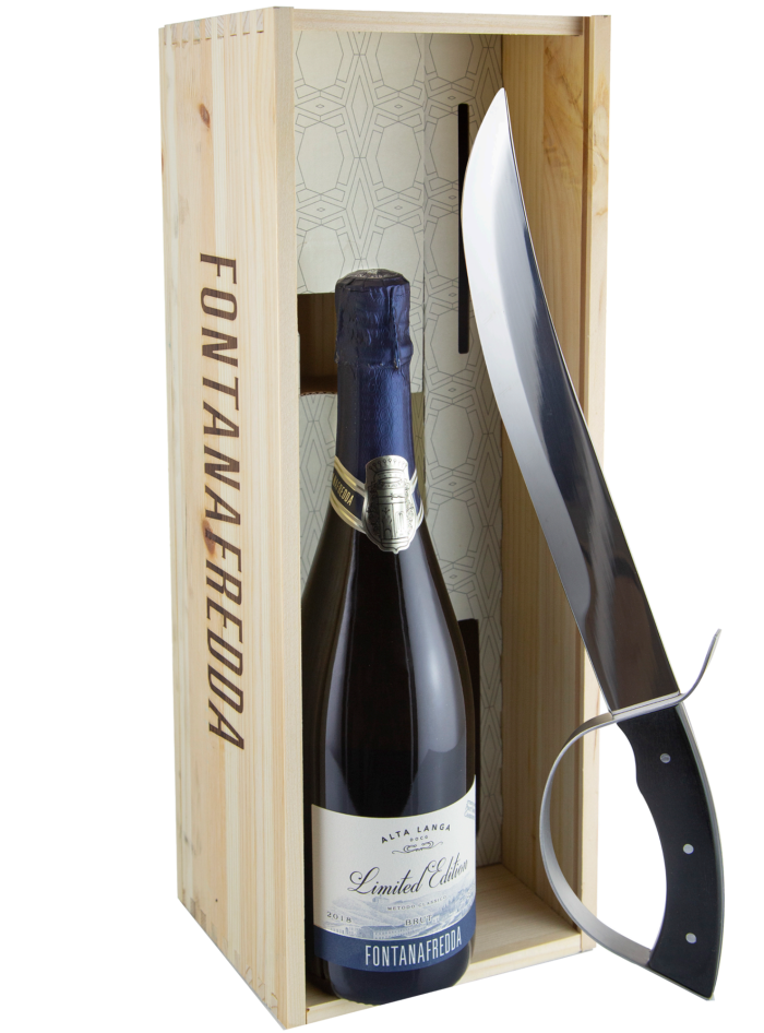 ALTA LANGA BRUT LIMITED EDITION+SCIABOLA FONTANAFREDDA ALTA LANGA BRUT LIMITED EDITION+SCIABOLA FONTANAFREDDA